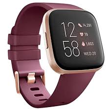 Malla Para Fitbit Versa 2/versa/lite/se Wine Small