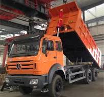 Power Star Beiben 6X4 340HP 25ton Dump Truck in Congo