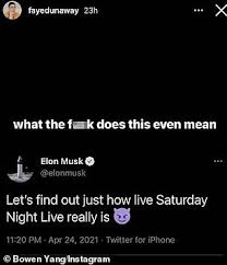 Ahead of elon musk's may 8 appearance on 'saturday night live,' dogecoin traders are high on anticipation, hoping the cryptocurrency rises to the — elon musk (@elonmusk) april 17, 2021. Cokcfbydwi N8m