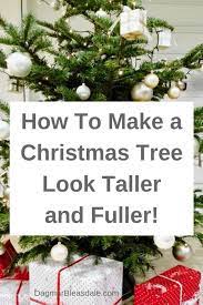 How To Make A Christmas Tree Look Fuller And Taller On A Budget Mason Jar Crafts Diy Wine Bottle Diy Crafts Mason Jar Decorations