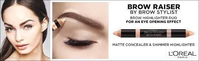 Amazon.com : L'Oréal Paris Brow Stylist Brow Raiser Highlighter Duo,  Medium, 0.16 oz. : Beauty