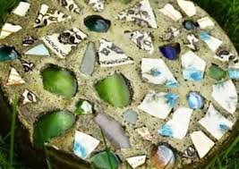 For large mosaics, a sheet of concrete backer board can be mounted to a metal wall using a frame this particular teacher decided to use brick pavers for her backers, but the concrete stepping. Make Stepping Stones 10 Diy Ideas To Brighten Any Garden Walk Bob Vila