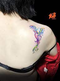 Small Colourful Phoenix Tattoo Small Phoenix Tattoos Butterfly Tattoos For Women Phoenix Tattoo Feminine