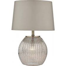 Dar Son4232 Sonia 2 Light Table Lamp Antique Silver Antique Lamp Shades Lamp Grey Table Lamps