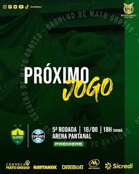 Na arena pantanal, cuiabá e grêmio fazem jogo atrasado da 5ª rodada do campeonato brasileiro. Amvocxt9 4sufm