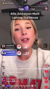 Allie Addresses Malik's Departure with No Bad Blood