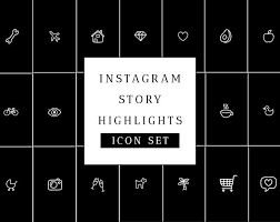 Black And White Icons For Instagram Bio Instagram Story Highlight Icons Set Black Instagram Stories Highlights Icon White Instagram Story Icons Instagr Story Highlights Instagram Story Icon Set