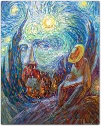 30 Impressive Optical Illusions Drawing Famous People Of The Past H3rcom Impressive Stran Illusion Paintings Optical Illusion Paintings Vincent Van Gogh Art