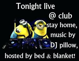 Dj Pillow And Mc Blanket Dj Pillow Minion Quotes Sleep Quotes Funny