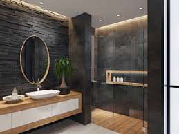 Use bathroom shower tile patterns to add visual interest. 75 Beautiful Contemporary Slate Tile Bathroom Pictures Ideas August 2021 Houzz