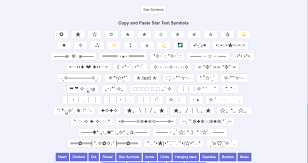 Star Text Symbols In 2021 Text Symbols Aesthetic Symbols Symbols