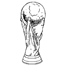 Coloriage Coupe du Monde en Ligne Gratuit à imprimer