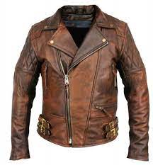 Frisco Quilted Asymmetrical Brown Motorcycle Leather Jacket Winter Leather Jackets Mens Leather Jacket Motorcycle Vintage Leather Jacket