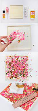 Diy Confetti Tray Diy Crafts Crafts Diy Confetti