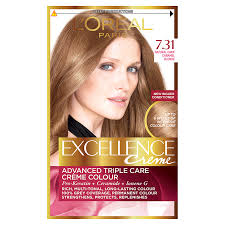 Variations of light brown/dark blonde hair dominate our instagram and pinterest feeds more than any other shade, from bronde to tortoiseshell to caramel. L Oreal Paris Excellence Creme 7 31 Dark Caramel Blonde Dye 3600521374818 Ebay