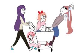 Here S Another Thing I Did With The Draw The Squad And It Actually Didn T Take As Long But Still Enjoy Anyways Penny Literature Club Literature Draw The Squad