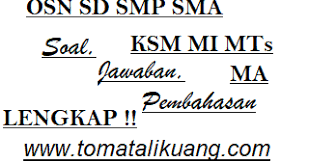 Video kali ini menjelaskan pembahasan soal osn kimia sma tahun 2018 bagian kedua. Download Soal Osk Sma Kimia 2018 Dan Kunci Jawaban Lengkap