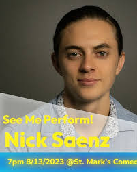 Nicolas Saenz's Instagram, Twitter & Facebook