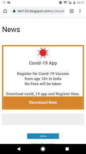 Unlike invasive new vaccine apps, registries are part of the status quo. Lukas Stefanko On Twitter Sms Worm Impersonates Covid 19 Vaccine Free Registration Android Sms Worm Tries To Spread Via Text Messages As Fake Free Registration For Covid 19 Vaccine Targets India It