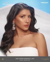 Miss Universe Guatemala 2025 presenta a las candidatas oficiales de la  edición 54 del certamen nacional. Ana María Barrios Lam representante de  San Marcos Participa por la corona del Miss Universe Guatemala