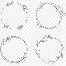 Floral Frame Set Transparent Png Premium Image By Rawpixel Com Nunny Logo Design Inspiration Wreath Drawing Love Frames