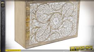 Et permettra de contribuer à créer un cocon dans votre habitat. Lampe A Poser En Bois De Manguier Effet Sculpte Finitions Claire Style Campagne Chic 60cm