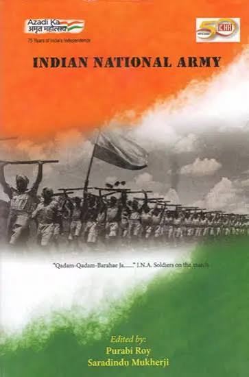 Indian National Army- 75 Years of India's Independence (Qadam- Qadam- Barahae Ja..I.N.A. Soldier on The March) | Exotic India Art