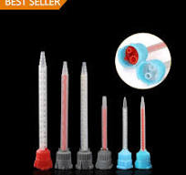 Bocal de selagem de silicone, ponta selante de silicone de 5mm, bicos de  mistura de baioneta