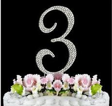 We Found This When Looking For 3rd Anniversary Cakes It S Really A Gorgeous Crystal Cake Topp Rhinestone Cake Topper Wedding Cake Toppers Crystal Cake Topper