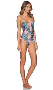 Beach Riot X Stone Cold Fox Daphine Swimsuit Vintage Floral