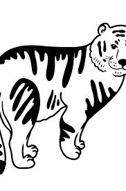 Show your kids a fun way to learn the abcs with alphabet printables they can color. Tiger Coloring Page Color Online For Free