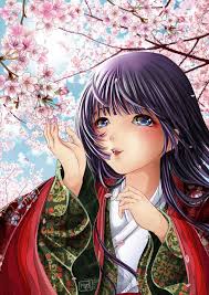 Happy Birthday Argi By Yukinechii On Deviantart A Woman Dressed In Junihitoe Anime Fantasy Art Anime Galaxy