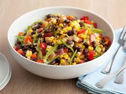 Black Bean And Corn Salsa With Rotel And Italian Dressing Black Bean And Corn Salad Recipe Diners Drive Ins And Dives Food Network Recipes Bean Salad Recipes Corn Salad Recipes