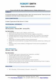 Resume formats chronological resume functional resume summary, objective. Sales Administrator Resume Samples Qwikresume