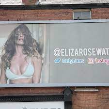 OnlyFans model Eliza Rose Watsons billboard adverts cleared after  complaints to watchdog - Wales Online