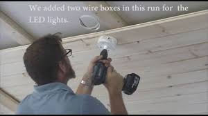 The pine tree is too small to be used as decoration panel. How To Install Tongue And Groove Pine Youtube