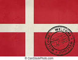 « exit stamp from copenhagen: Passport Denmark Passport From Denmark Isolated On White Canstock