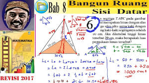 Bangun Ruang Sisi Datar Matematika Kelas 8 Bse K13 Rev 2017 Lat 8 3 No 6 Luas Limas Segi Tiga Youtube