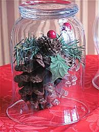 Use two or more vases and decorate the area around them with berry garland or string lights, making stylish christmas décor for events during the holidays. Christmas Cloche Ideas Dollar Store Style