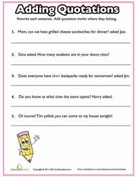 Quotation Marks Quiz 2 Quotations Quotation Marks Speech Marks