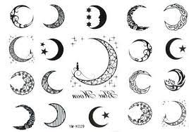 Moon Designs Moon Star Tattoo Moon Tattoo Designs Tattoos