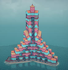 Getting Hacky with Townscaper. Yesterday I started playing with a new… | by  Chris Love | Medium