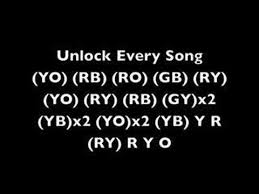 The playstation 2 version have the unlock all cheat but the xbox 360 version have the unlock all songs cheat. Mtyuu1mmzx5tm