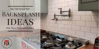 Get free shipping on qualified 24 undermount kitchen sinks or buy online pick up in store today in the kitchen department. Kitchen Backsplash Ideas 3 Steps To Hide Those Plugs And Switches My Old House Fix