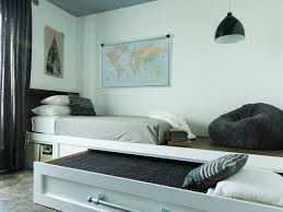 I designed the bed and primed and painted it. How To Build A Trundle Bed Hgtv