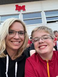 Happy to be back home in Marion, watching Max perform in his high school  marching band. I am so proud of him!