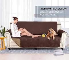 You can even put the item easily on a sofa by yourself. Pet Sofa Cover Protects Your Couch From Pets Spills And Stains