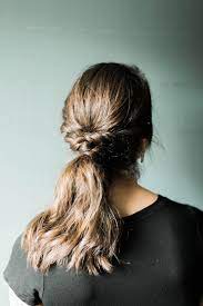 Ponytail With A Twist Short Hair Updo Hair Styles Half Updo Hairstyles