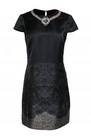 Ted Baker Black Cocktail Dress Size 8 M In 2020 Black Cocktail Dress Dresses Black