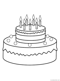 Why not have your cake and color it too? Birthday Cake Noms Coloring Pages Coloring Data Smoke